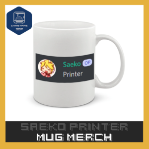 The original Saeko "Printer" Mug!